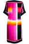 Amanda "CH Logo III/Parallel Lines III" Silk Scarf Tunic